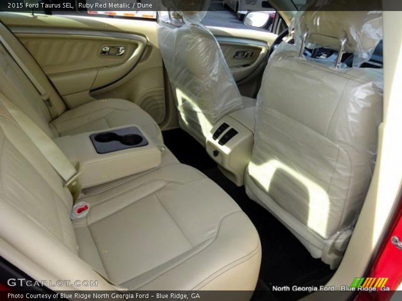 Ruby Red Metallic / Dune 2015 Ford Taurus SEL