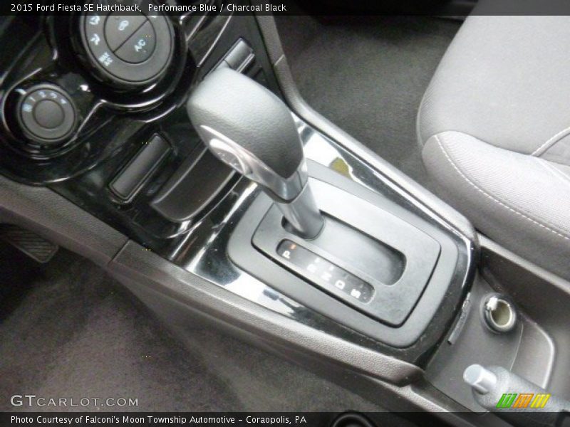 Perfomance Blue / Charcoal Black 2015 Ford Fiesta SE Hatchback