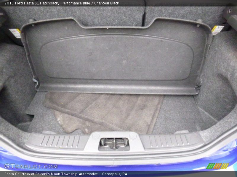 Perfomance Blue / Charcoal Black 2015 Ford Fiesta SE Hatchback