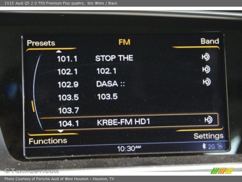 Ibis White / Black 2015 Audi Q5 2.0 TFSI Premium Plus quattro