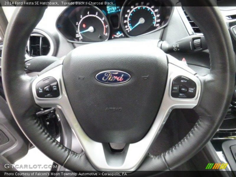 Tuxedo Black / Charcoal Black 2014 Ford Fiesta SE Hatchback