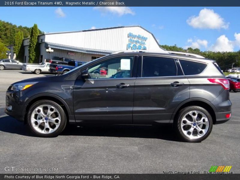Magnetic Metallic / Charcoal Black 2016 Ford Escape Titanium 4WD