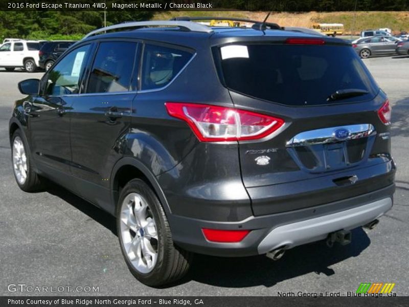 Magnetic Metallic / Charcoal Black 2016 Ford Escape Titanium 4WD