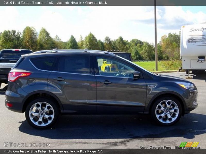 Magnetic Metallic / Charcoal Black 2016 Ford Escape Titanium 4WD