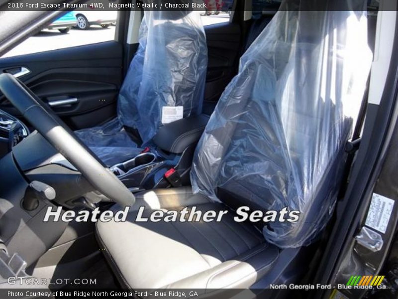 Magnetic Metallic / Charcoal Black 2016 Ford Escape Titanium 4WD