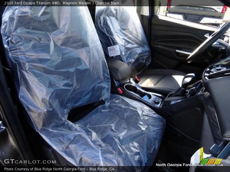 Magnetic Metallic / Charcoal Black 2016 Ford Escape Titanium 4WD