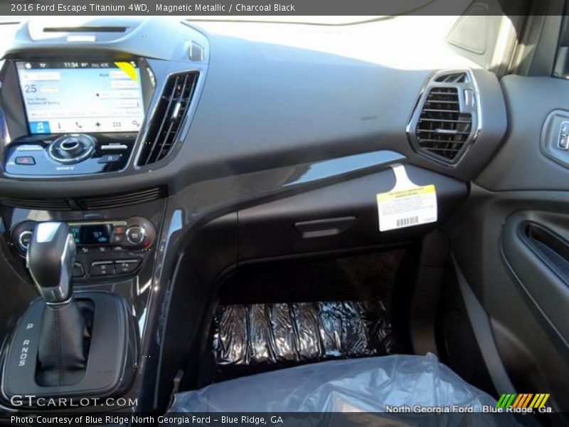 Magnetic Metallic / Charcoal Black 2016 Ford Escape Titanium 4WD
