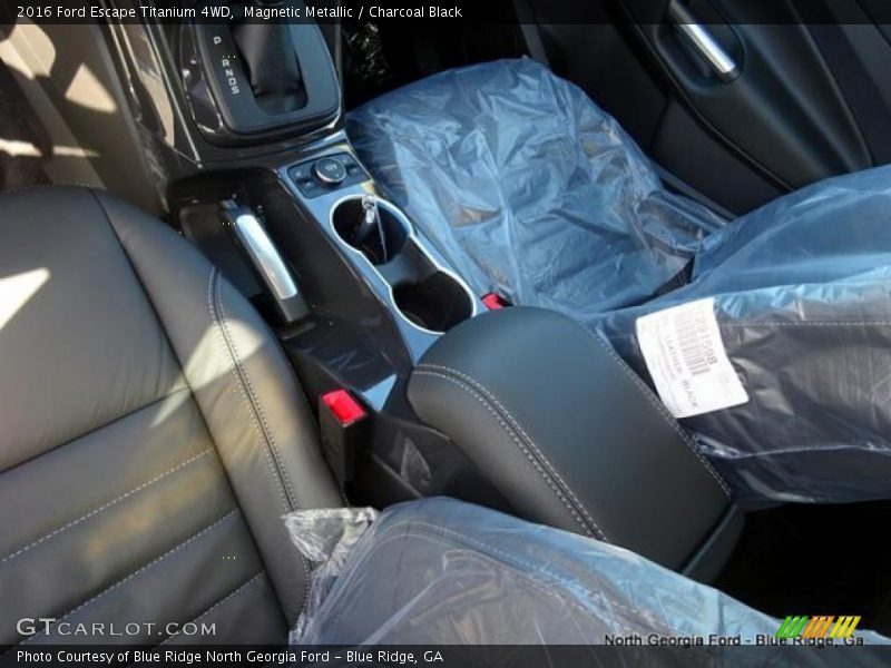 Magnetic Metallic / Charcoal Black 2016 Ford Escape Titanium 4WD