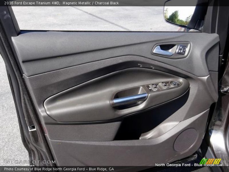 Magnetic Metallic / Charcoal Black 2016 Ford Escape Titanium 4WD