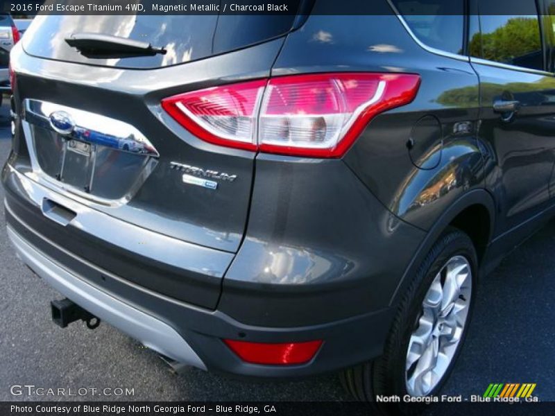 Magnetic Metallic / Charcoal Black 2016 Ford Escape Titanium 4WD