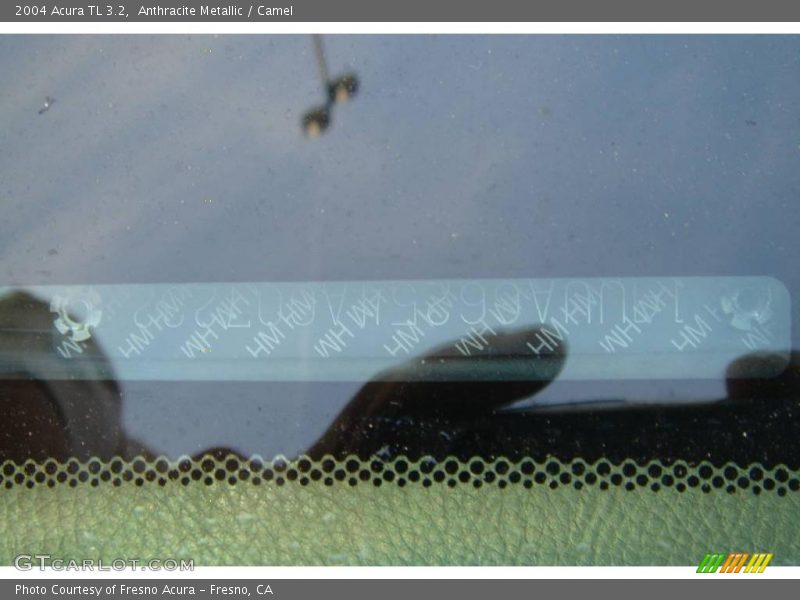 Anthracite Metallic / Camel 2004 Acura TL 3.2