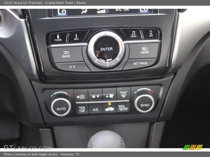 Crystal Black Pearl / Ebony 2016 Acura ILX Premium