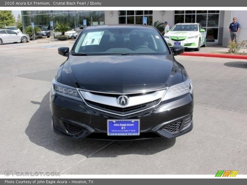 Crystal Black Pearl / Ebony 2016 Acura ILX Premium