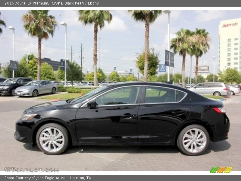 Crystal Black Pearl / Ebony 2016 Acura ILX Premium