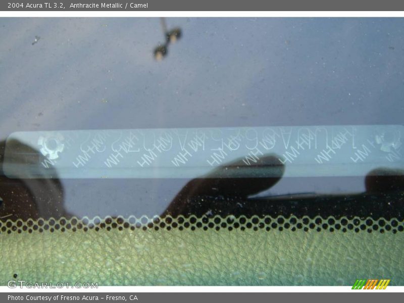 Anthracite Metallic / Camel 2004 Acura TL 3.2