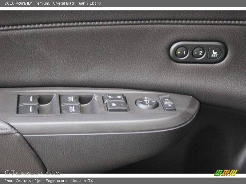 Crystal Black Pearl / Ebony 2016 Acura ILX Premium
