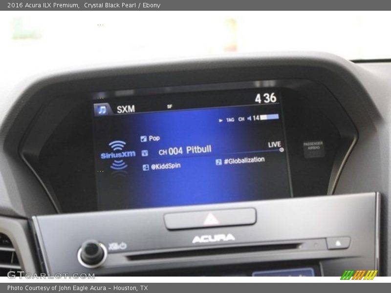 Crystal Black Pearl / Ebony 2016 Acura ILX Premium