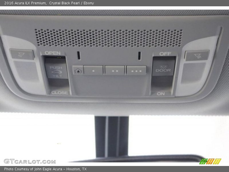 Crystal Black Pearl / Ebony 2016 Acura ILX Premium