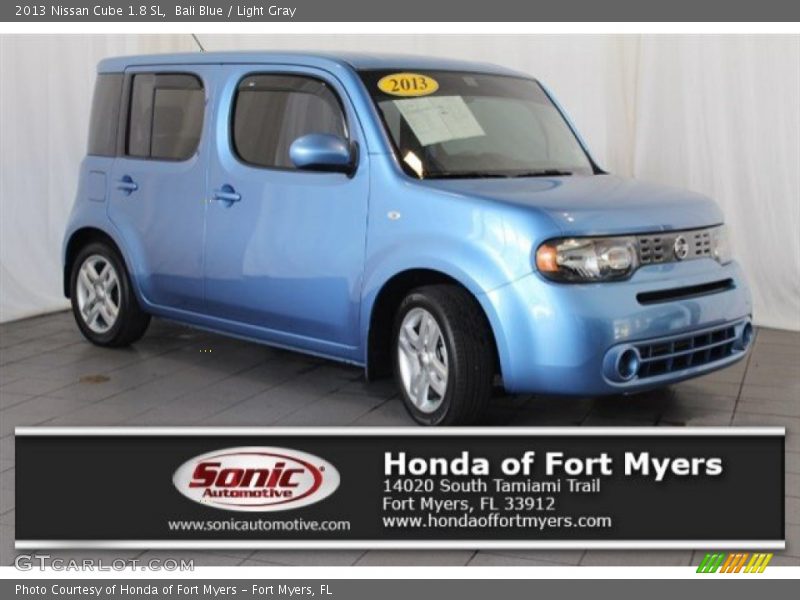Bali Blue / Light Gray 2013 Nissan Cube 1.8 SL