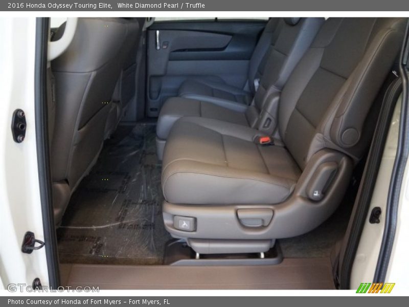 Rear Seat of 2016 Odyssey Touring Elite