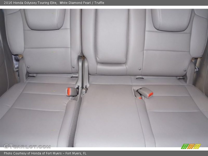 Rear Seat of 2016 Odyssey Touring Elite