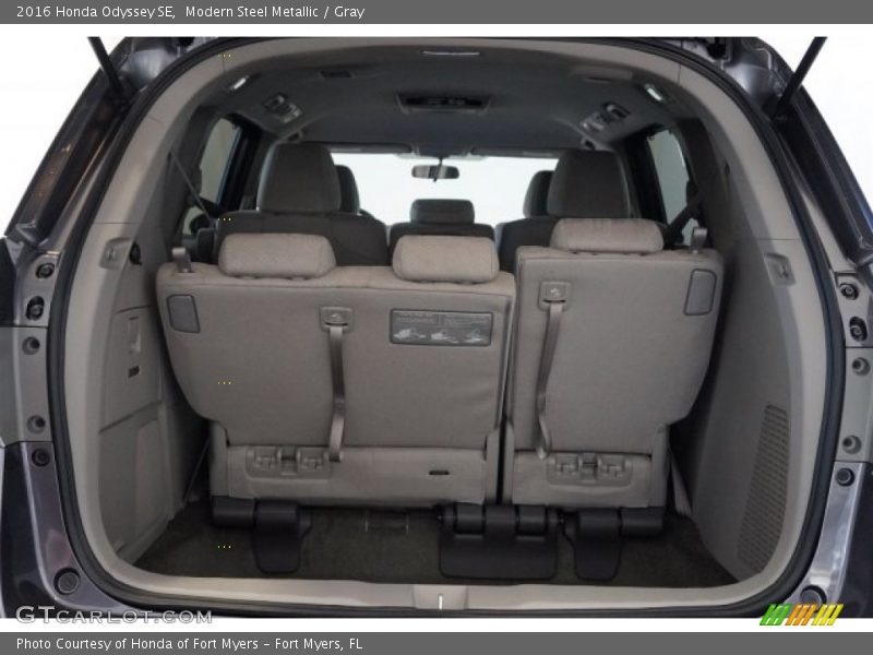  2016 Odyssey SE Trunk