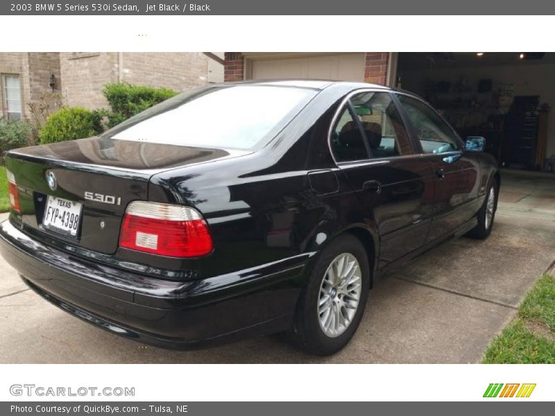 Jet Black / Black 2003 BMW 5 Series 530i Sedan