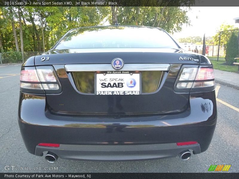 Jet Black Metallic / Black 2010 Saab 9-3 Aero Sport Sedan XWD