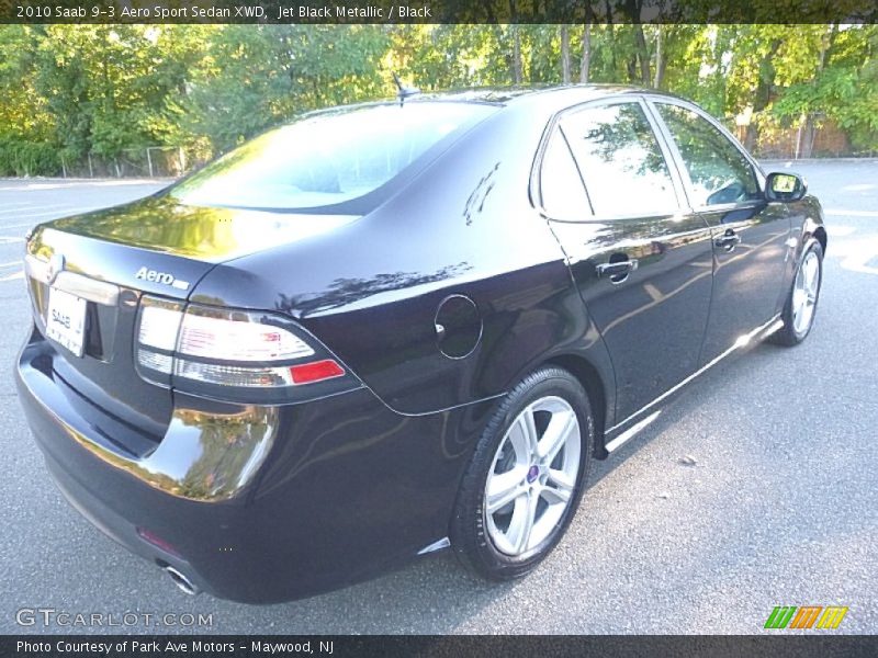 Jet Black Metallic / Black 2010 Saab 9-3 Aero Sport Sedan XWD
