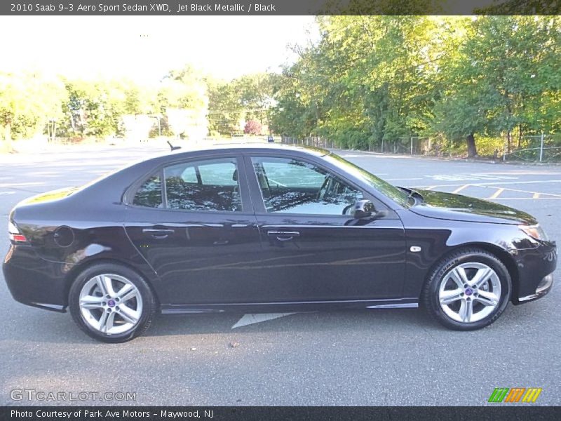 Jet Black Metallic / Black 2010 Saab 9-3 Aero Sport Sedan XWD