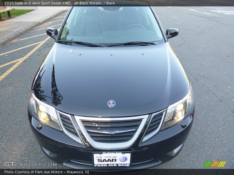 Jet Black Metallic / Black 2010 Saab 9-3 Aero Sport Sedan XWD