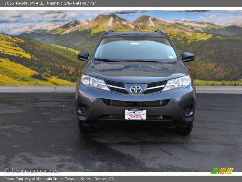 Magnetic Gray Metallic / Ash 2015 Toyota RAV4 LE