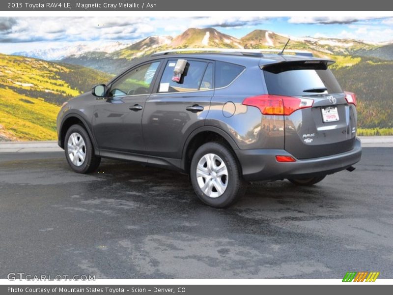 Magnetic Gray Metallic / Ash 2015 Toyota RAV4 LE