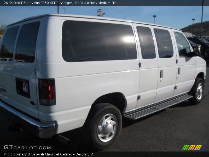 Oxford White / Medium Flint 2012 Ford E Series Van E350 XLT Passenger