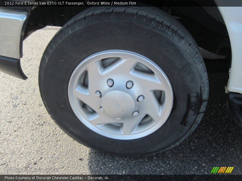 Oxford White / Medium Flint 2012 Ford E Series Van E350 XLT Passenger