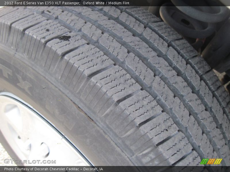 Oxford White / Medium Flint 2012 Ford E Series Van E350 XLT Passenger