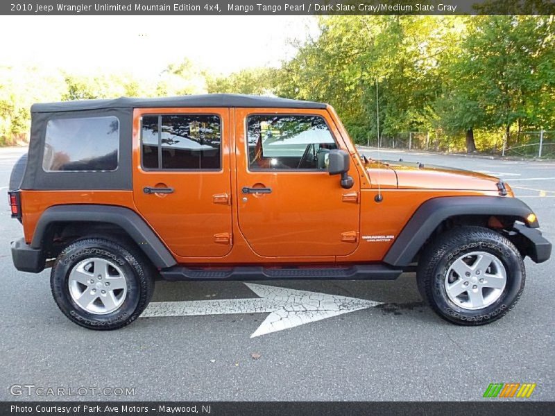  2010 Wrangler Unlimited Mountain Edition 4x4 Mango Tango Pearl