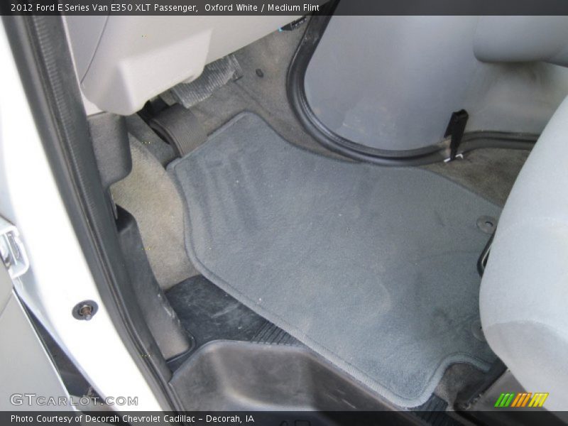 Oxford White / Medium Flint 2012 Ford E Series Van E350 XLT Passenger