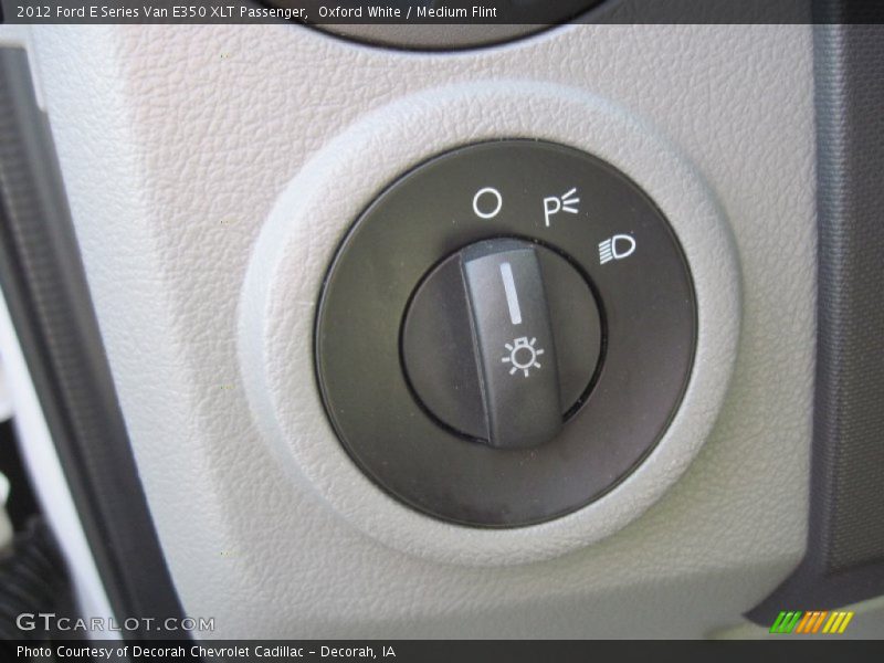 Oxford White / Medium Flint 2012 Ford E Series Van E350 XLT Passenger