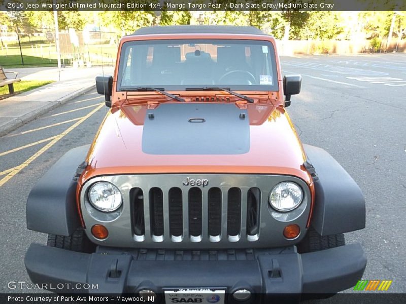 Mango Tango Pearl / Dark Slate Gray/Medium Slate Gray 2010 Jeep Wrangler Unlimited Mountain Edition 4x4