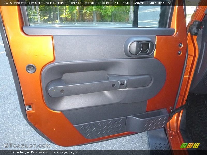 Door Panel of 2010 Wrangler Unlimited Mountain Edition 4x4