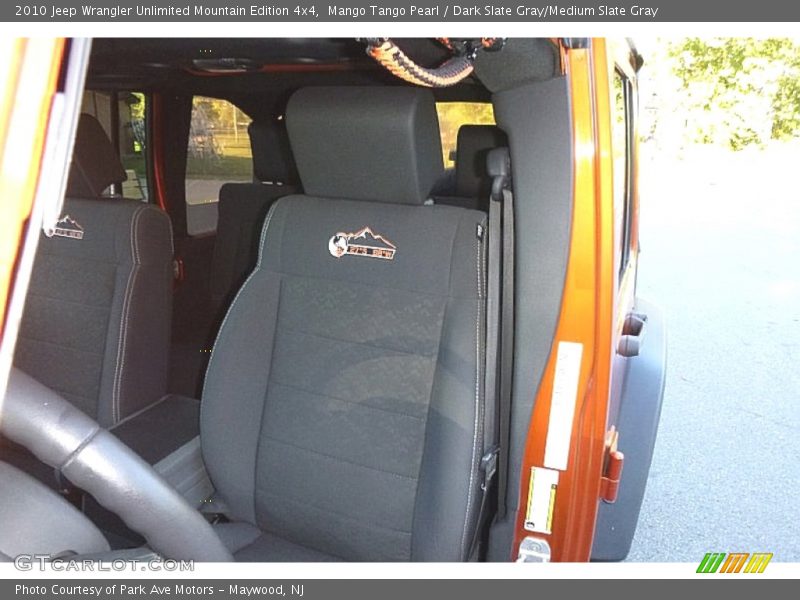 Mango Tango Pearl / Dark Slate Gray/Medium Slate Gray 2010 Jeep Wrangler Unlimited Mountain Edition 4x4