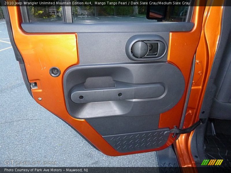 Mango Tango Pearl / Dark Slate Gray/Medium Slate Gray 2010 Jeep Wrangler Unlimited Mountain Edition 4x4