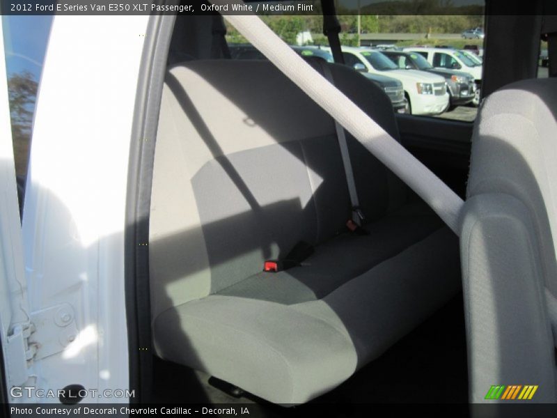 Oxford White / Medium Flint 2012 Ford E Series Van E350 XLT Passenger