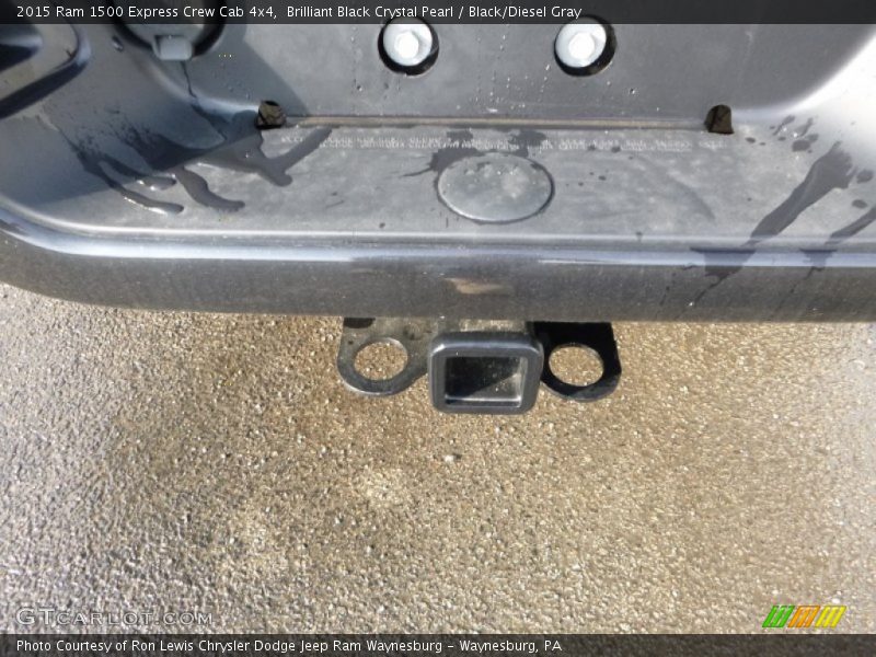 Brilliant Black Crystal Pearl / Black/Diesel Gray 2015 Ram 1500 Express Crew Cab 4x4