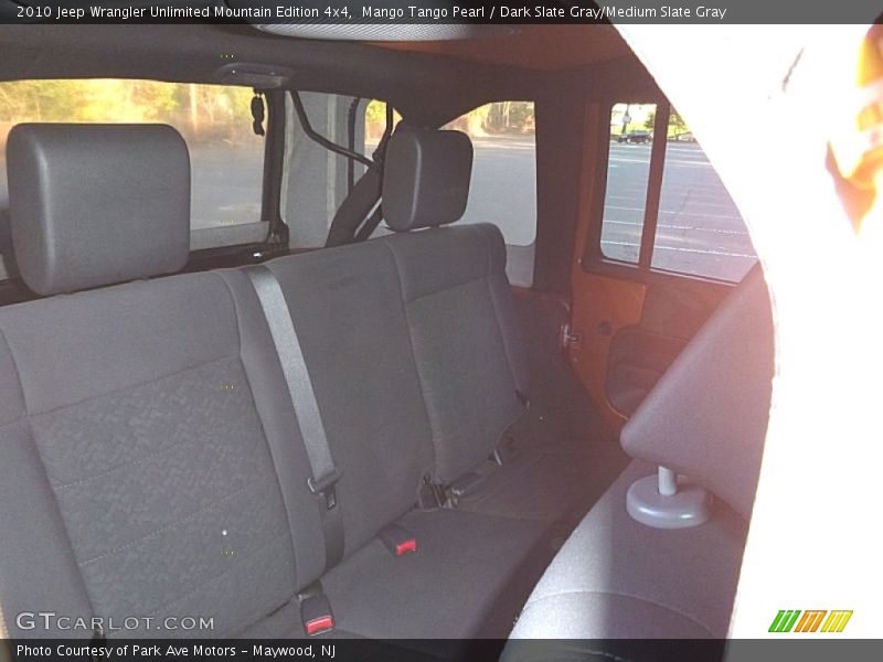 Mango Tango Pearl / Dark Slate Gray/Medium Slate Gray 2010 Jeep Wrangler Unlimited Mountain Edition 4x4