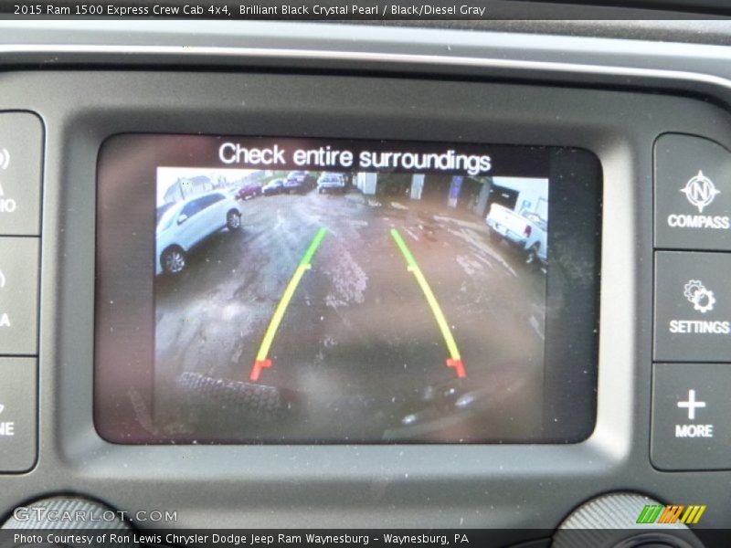 Brilliant Black Crystal Pearl / Black/Diesel Gray 2015 Ram 1500 Express Crew Cab 4x4