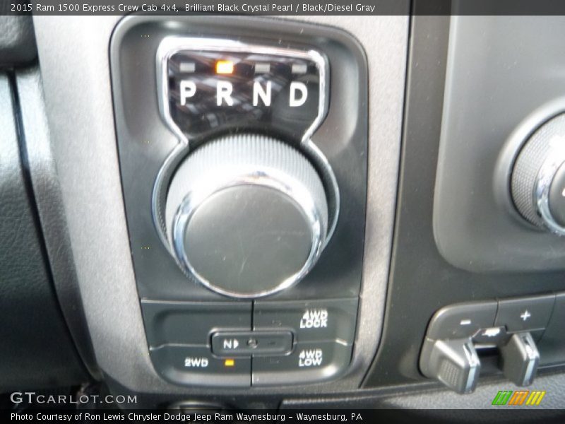 Brilliant Black Crystal Pearl / Black/Diesel Gray 2015 Ram 1500 Express Crew Cab 4x4