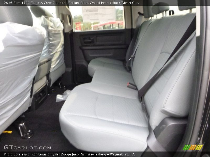 Brilliant Black Crystal Pearl / Black/Diesel Gray 2016 Ram 1500 Express Crew Cab 4x4