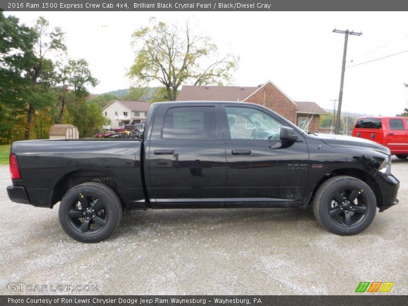  2016 1500 Express Crew Cab 4x4 Brilliant Black Crystal Pearl
